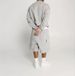 2025 New Style Shorts Cotton Simple Striped Multi-Pocket Design Drawstring Youth Versatile Sports Sweatpants_desvips.com