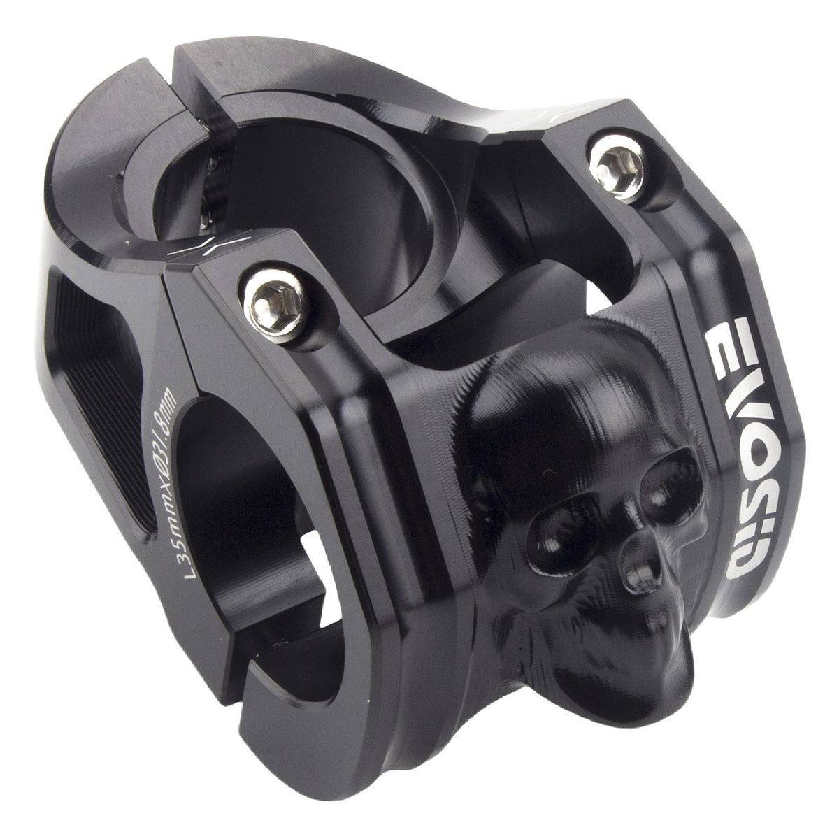 Cross-Border EVOSID Mountain Bike Downhill Aluminum Alloy CNC High-Strength Headset Skull Stem_desvips.com