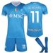 2526 Napoli Home Number 11 De Bruyne Serie A Football Jersey Quick-Dry Children's And Adult Set_desvips.com