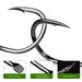 High Carbon Steel Plate Iseni Fish With Barbs Sea Crooked Mouth Long Handle Single Loose Hook Fishing Gear Accessories_desvips.com