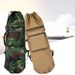 Skateboard Double Kick Board Lightweight Waterproof Yoga Land Surfboard Fishing Rod Fin Bag Outdoor Backpack_desvips.com