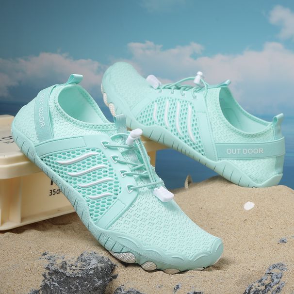 Unisex Quick-Dry Water Shoes – Anti-Slip Aqua Socks For Beach, Hiking & Swimming – Lightweight Five-Toe Design With Drainage Holes_desvips.com