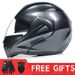 Motorcycle motorcycle helmet Male half helmet double lens full helmet run helmet pattern road_desvips.com
