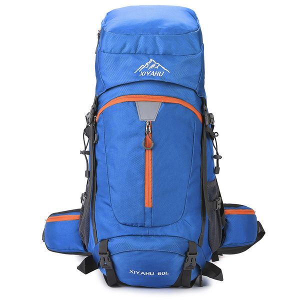 60L Lightweight Waterproof Hiking Backpack For Men - Large Capacity Outdoor Camping Backpack With Ventilated Shoulder Straps_desvips.com