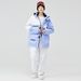 001 New For Men Women Winter Outdoor Jacket Pants Set Snowboard And Snow Ski Suit_desvips.com