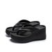 Women's EVA Platform Flip Flops - Thick Sole & Heel (Non-Slip Indoor/Outdoor Wear Beach Sandals Comfortable Toe Post Design)_desvips.com