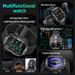 Men's Smartwatch Military Outdoor Sports Health Monitoring Bluetooth Call Voice Assistant Waterproof For Android IOS_desvips.com