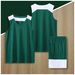 NaiGao Same Style Men's Adult Color-blocked Basketball Set, Plain Version Student Jersey Vest With Logo And Number_desvips.com