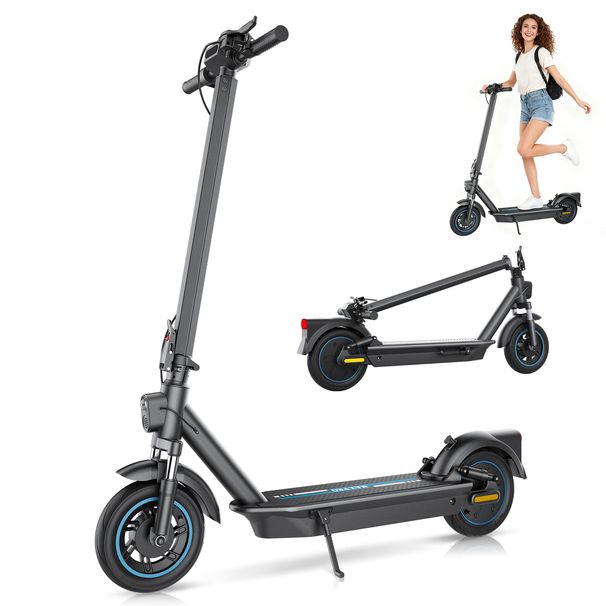 OOK-TEK MAX Electric Scooter, 36V 13AH Battery, Full Suspension, APP-Enabled_desvips.com
