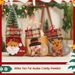 001 Qiaoding Cross-Border New Holiday Decoration Small Non-Woven Fabric Letter Christmas Stocking Children's Candy Bag_desvips.com
