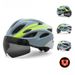New Magnetic Goggles Bicycle Breathable Adult Sports Road Mountain Bike Cycling Helmet_desvips.com