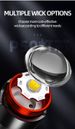 Charging Outdoor Night Fishing Lights Camping And Mountaineering Emergency Lights Induction Stretch Zoom Warning Lights Strong Bald Headlights_desvips.com