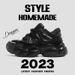 Unbeatable Quality Thick Casual Sports Men, 2024 Spring/winter New High-altitude Dad For Women, Bread Trend Soft Soled Running Shoes_desvips.com