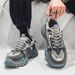 2024 New Men's Sports Construction Site Wear-resistant And Durable Thick-soled Tire Labor Protection Work All-match Dad_desvips.com