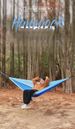 Outdoor Camping And Camping Double Parachute Cloth Color Block Hammock_desvips.com