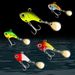5piece Box 7g Fishing Lure Kit Metal VIB Artificial Bait Sinking Spinner Spoon Fishing Lures Jigs Fishing Tackle_desvips.com