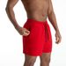 Men's Quick-Dry Running Shorts - Lightweight & Breathable For Gym Jogging & Beach (Elastic Waist 5" Inseam Black/Blue)_desvips.com