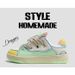 National Trend Couple Bread For Women Macaron Dopamine Brand New Leather BAKE Unisex Skateboarding Sports Shoes_desvips.com