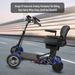 SUNNIGOO L3 4-wheel Electric Scooter For Senior, Dual Motors, 36V 18AH Battery_desvips.com