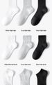 Cotton Men's Sweat Absorption And Anti-Odor Sports Socks Women's Autumn And Winter Long Socks Wholesale (5 Pairs)_desvips.com