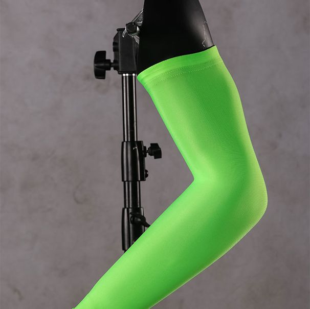 Sun Protection Cycling Leg Warmers Quick Drying Elastic Compression Sports Running Gear For Soccer Basketball Anti-Slip Knee Pads_desvips.com