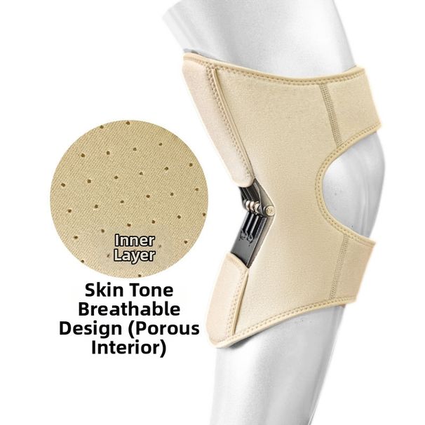 Knee Assist Exoskeleton Walking Aid Joint Support Brace For Elderly Climbing Stairs Hiking - Knee Device_desvips.com