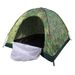 Camping Tent 5-6 Person Single-layer Camouflage Tent Portable Waterproof Tent Travelling Hiking Shelter For Camping Acce_desvips.com