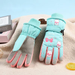 Winter Children's Skiing Gloves With Velvet, Windproof, Snow Playing, Thick Insulation, Outdoor Student Cartoon Touch_desvips.com