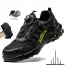 Safety Shoes Men Air Cushion Lightweight Work Sneakers Steel Toe Cap Indestructible Breathable PunctureProof Boots_desvips.com