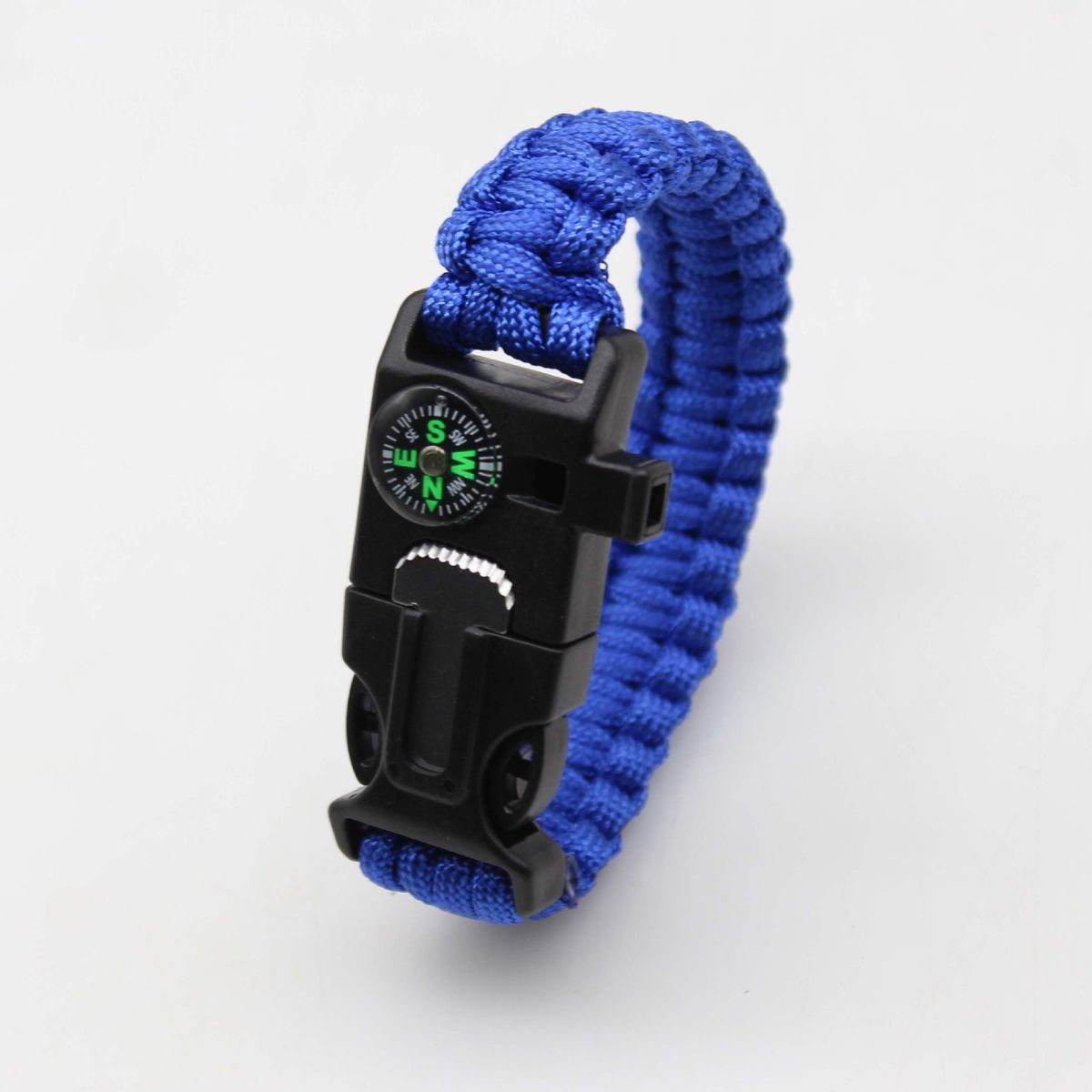 5-in-1 Survival Paracord Bracelet - Military Grade Tactical Rope For Outdoor Camping, Hiking & Emergency Preparedness_desvips.com