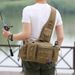 Multifunctional Fishing Rod Bag Large Capacity Outdoor Fishing Backpack Tactical Camouflage Crossbody Bag_desvips.com