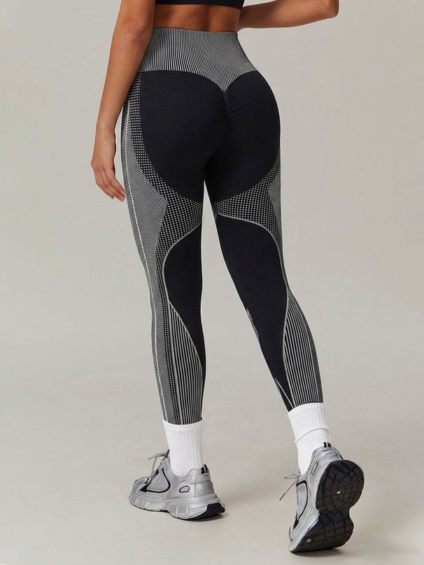 Women's Seamless Sports Tight Fitting High Elasticity Tummy Control Butt Lifting Leggings Yoga Pants 1 Pack_desvips.com