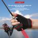 Vilico Outdoor Sports Autumn Wintr Nw Anti-Slip Thr-Fingr War-Rsistant Cut-Rsistant Lur Fishing Glovs_desvips.com