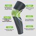 Badminton Sports Fitness Muscle Boosting Leg Protectors With Compression And Joint Stability Basketball Running Cycling Knee Pads_desvips.com