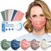 Disposable Face Mask For Adults, 50 Pack, Individually Wrapped, Multicolored_desvips.com