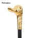 Golden Duck Head Fashion Walking Stick Decorative Stick Cospaly Fashionable Walking Cane Crosier 95cm Performance Stage Cane_desvips.com