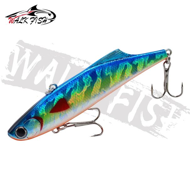 WALK FISH 1Pcs 9cm/26g New Ice VIB 1Pcs Sinking Fishing Lure Long-range Full-swimming Layer Hard Bait Bionic Lure Fishing Gear_desvips.com