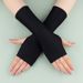 Summer Cool Long Half Finger Sun For Women UV Protection Arm Fake Sleeves Gloves Thin Cycling_desvips.com