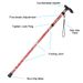 Lightweight Adjustable Elderly Care Gift Aluminum Alloy Made Non-slip Crutches Hiking Poles Folding Trekking Stick Telescopic Walking Cane_desvips.com