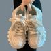 Women's Thick Soled Dad 2025 New Summer Breathable Mesh Small Casual Running Sports Shoes_desvips.com