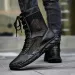 Summer Mesh Couples Womens Pink Boot Breathable Mens Ankle Boots Fashion Casual High Top Shoes Men Big Size 48 250530_desvips.com