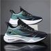 37-46 Fashion Outdoor Sneakers Men's Mesh Fabric Breathable Thick Sole Lightweight Running Shoes_desvips.com