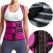 Sports Clothing Double Belt Sweat Vest For Women With Elastic Velcro Zipper Heating Corset Slimming Clothes For Body Shaping And Beauty_desvips.com