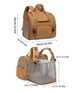 Multi-Functional Pet Backpack, Adjustable Straps/Smooth Zippers/Anti-Escape Hook, Warm Fleece Lining For Pet Outdoor Travel_desvips.com
