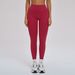 PeakGo Hot-Selling High-Waist Brushed No Embarrassing Lines Yoga Elastic Tight-Fitting Hip-Lifting Sports Long Pants_desvips.com