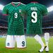 2526 Hot Quick-drying World Cup Mexico Home 14 "Little Pea" Number 9 Raúl National Team Breathable Short-Sleeved Football Jersey_desvips.com
