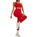 Fitness Sports Beauty Back Hip Lift Outer Wear Suit Tight Slimming Pilates Yoga Set_desvips.com