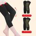 Mugwort-Infused Thermal Knee Brace - Dual-Layer Winter Protection For Cycling, Running & Indoor Use - Breathable Compression With Herbal Support_desvips.com