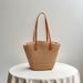 Straw Bag Women's Summer Beach Outdoor Vacation By The Sea Large-capacity Shoulder Bag_desvips.com