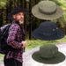 Outdoor Camping Camouflage Hat Fishing Hat Travel Bucket Hat Benny Hat Men's And Women's Sun Protection Hat_desvips.com